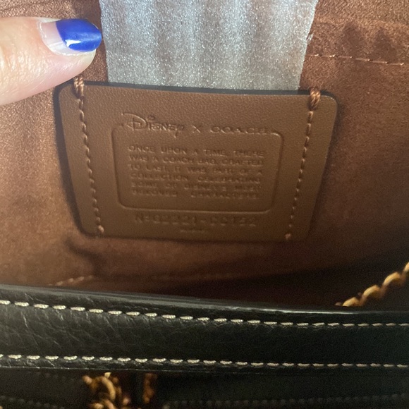 Coach Disney Villians Leather Handbag NWT - Picture 6 of 14